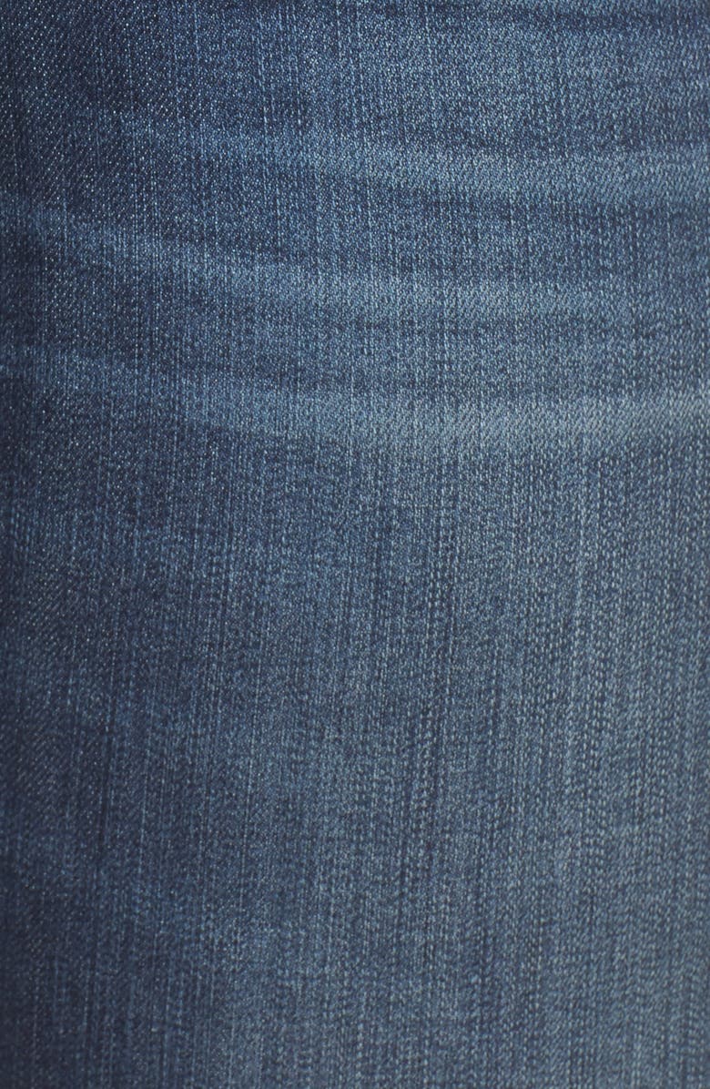 KUT from the Kloth Reese Side Stripe Uneven Ankle Jeans, Alternate, color, 