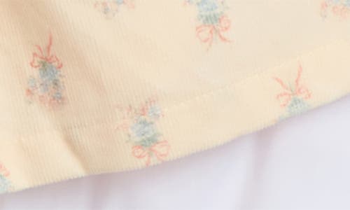 Pippa & Julie Audrey Floral Corduroy Dress & Bloomers In Multi