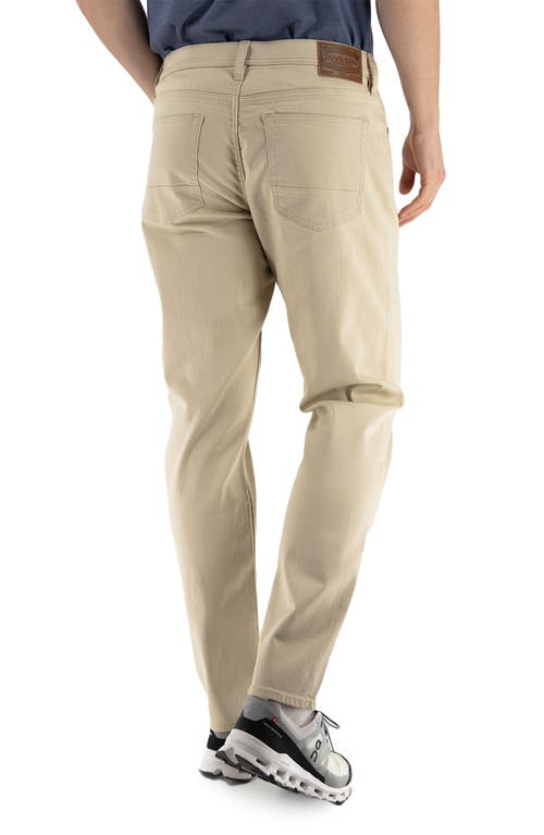 Devil-dog Dungarees Athletic Fit Jeans In Dark Beige/khaki