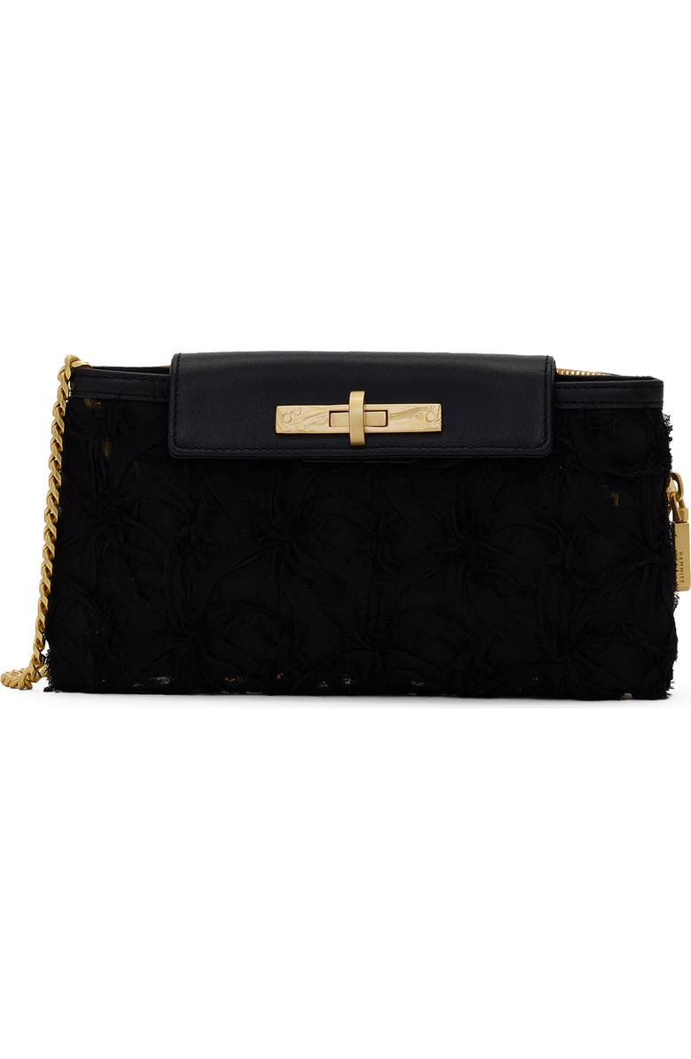 HAMMITT Small Midsummer Clutch, Main, color, Midsummer Night/ Brushed Gold