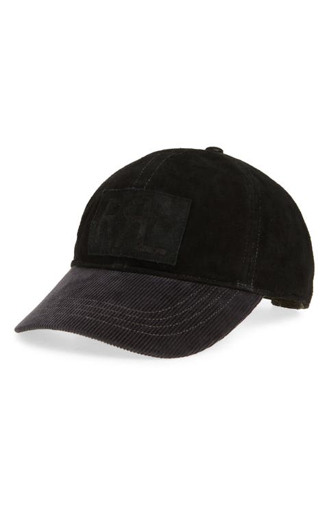 Roughout Suede Baseball Cap