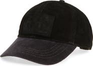 Double RL Roughout Suede Baseball Cap