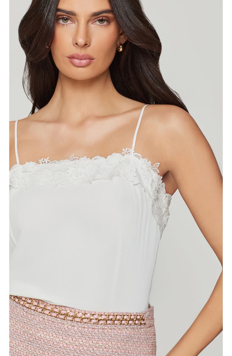 Generation Love Leah Lace Combo Cami, Alternate, color, White, Floral