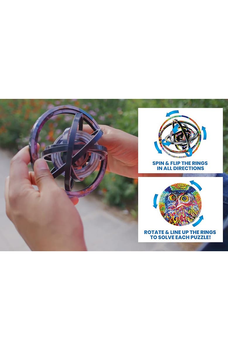 Spin Flip Sonic Speed 2In1 Doublesided Puzzle, Ages 8+, Alternate, color, Multicolored