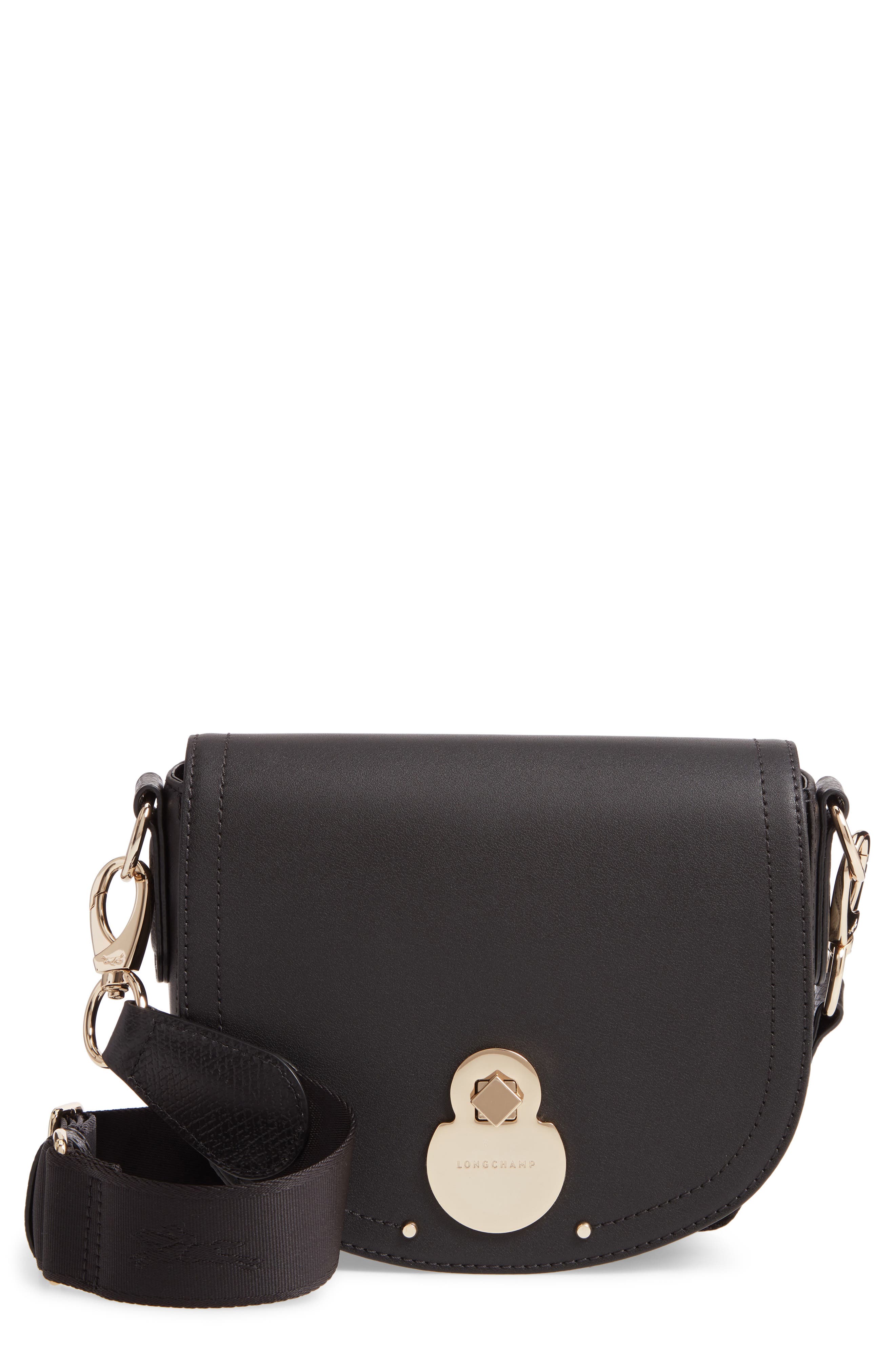 Longchamp Small Cavalcade Leather Crossbody Bag, Main, color, 