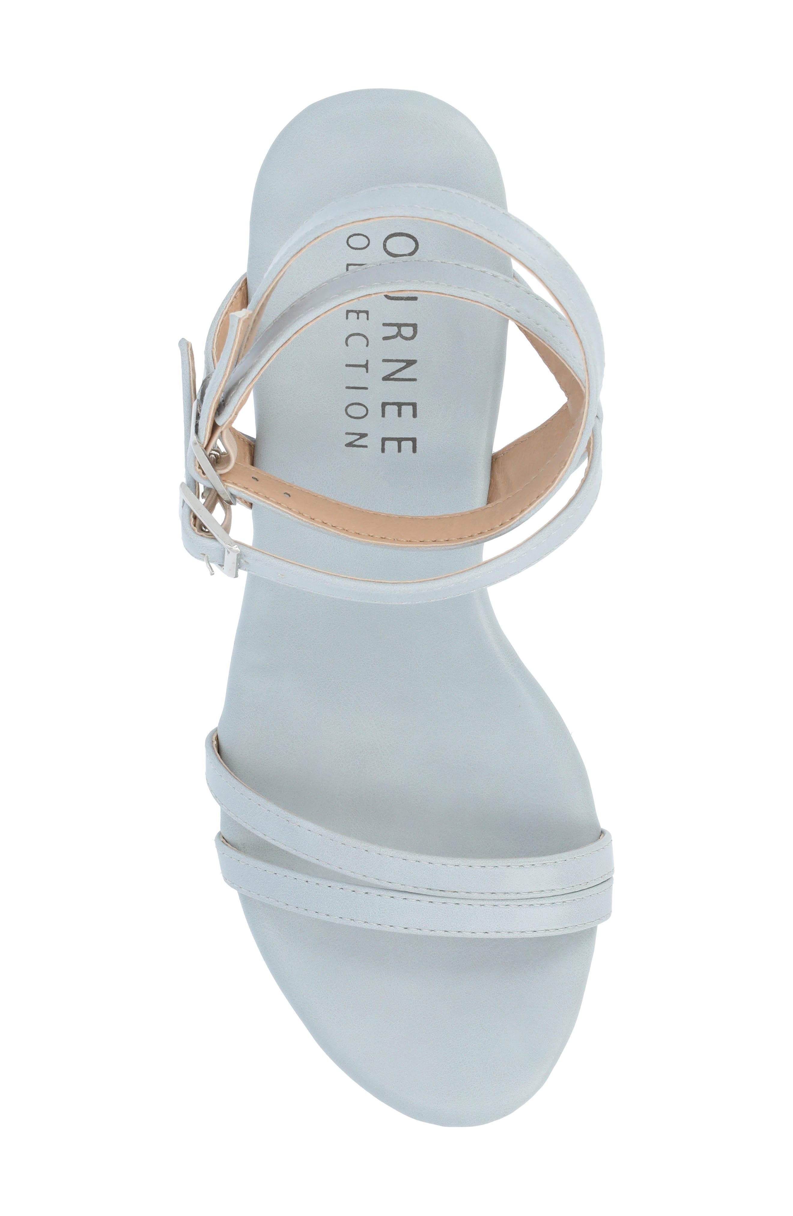 Journee Collection Tru Comfort Emerynn Sandal, Alternate, color, Blue