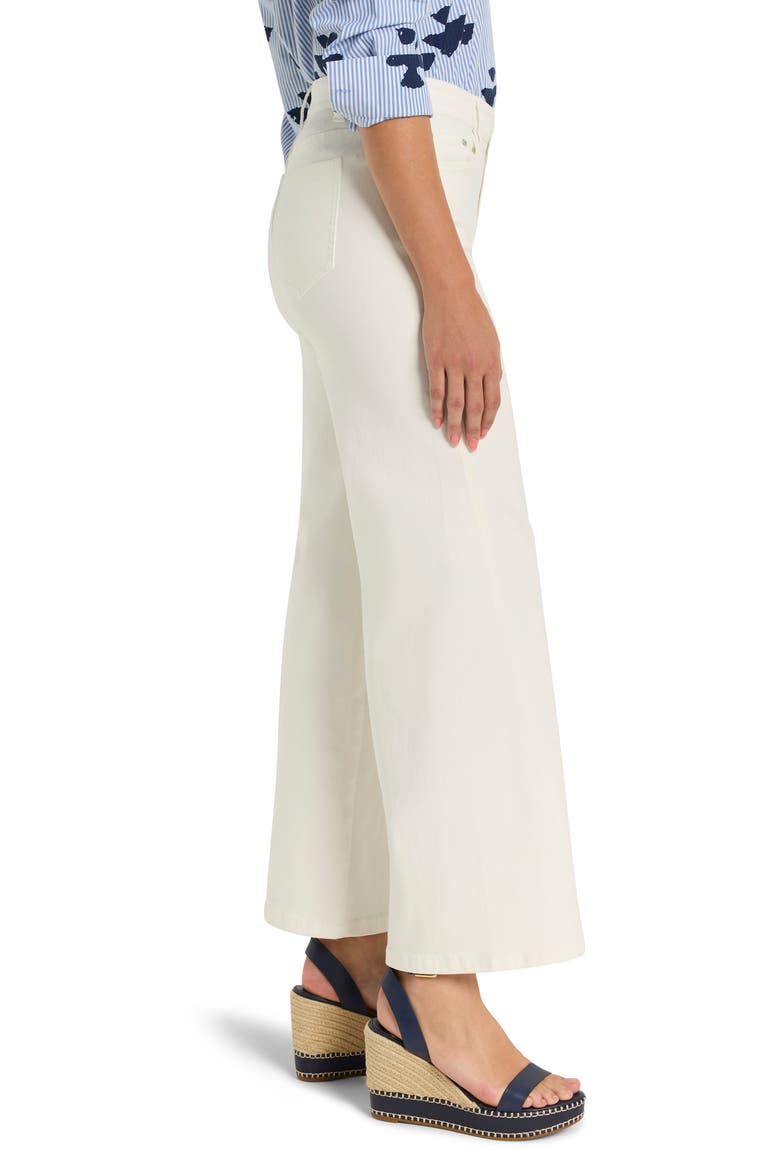 Wide Leg Ankle Jeans, Alternate, color, PAPER WHITE