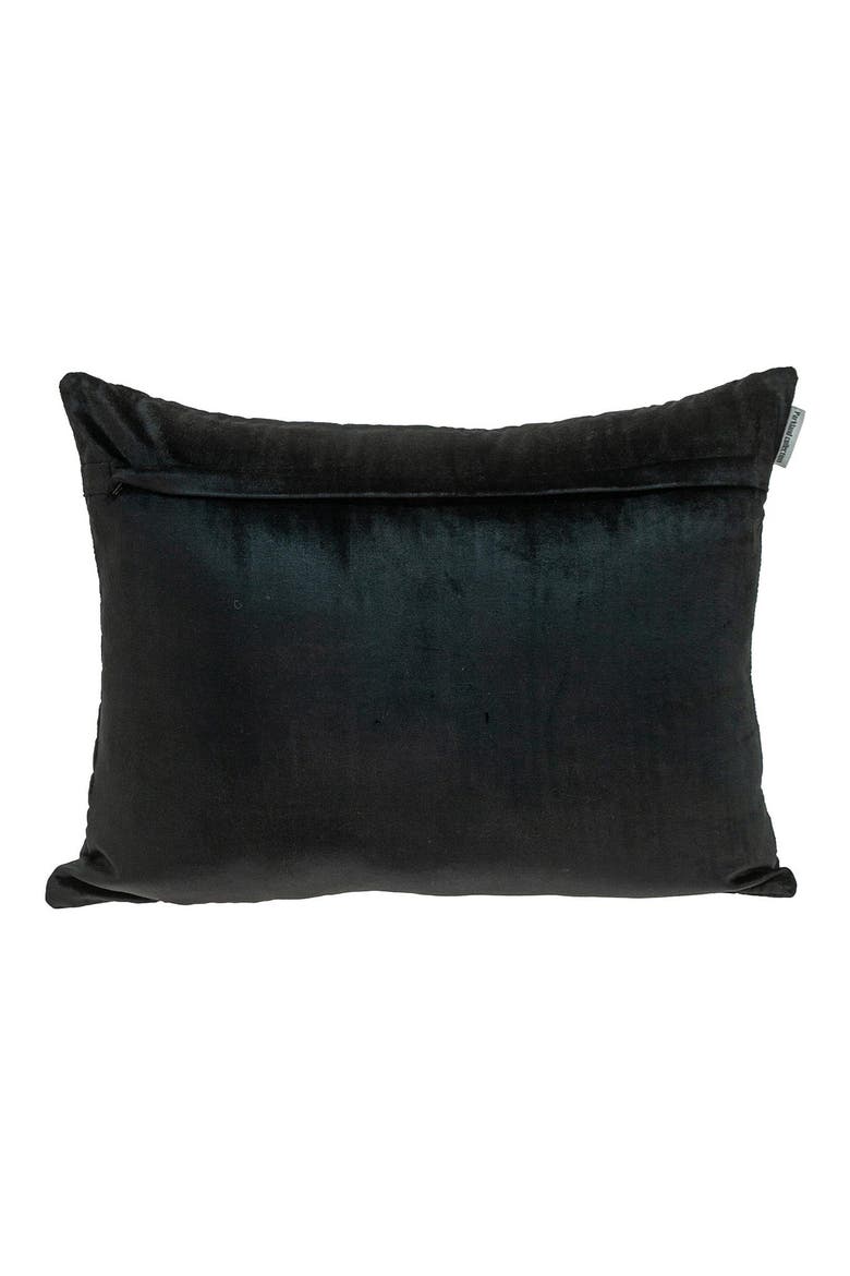 Somin Throw Pillow, Alternate, color, BLACK