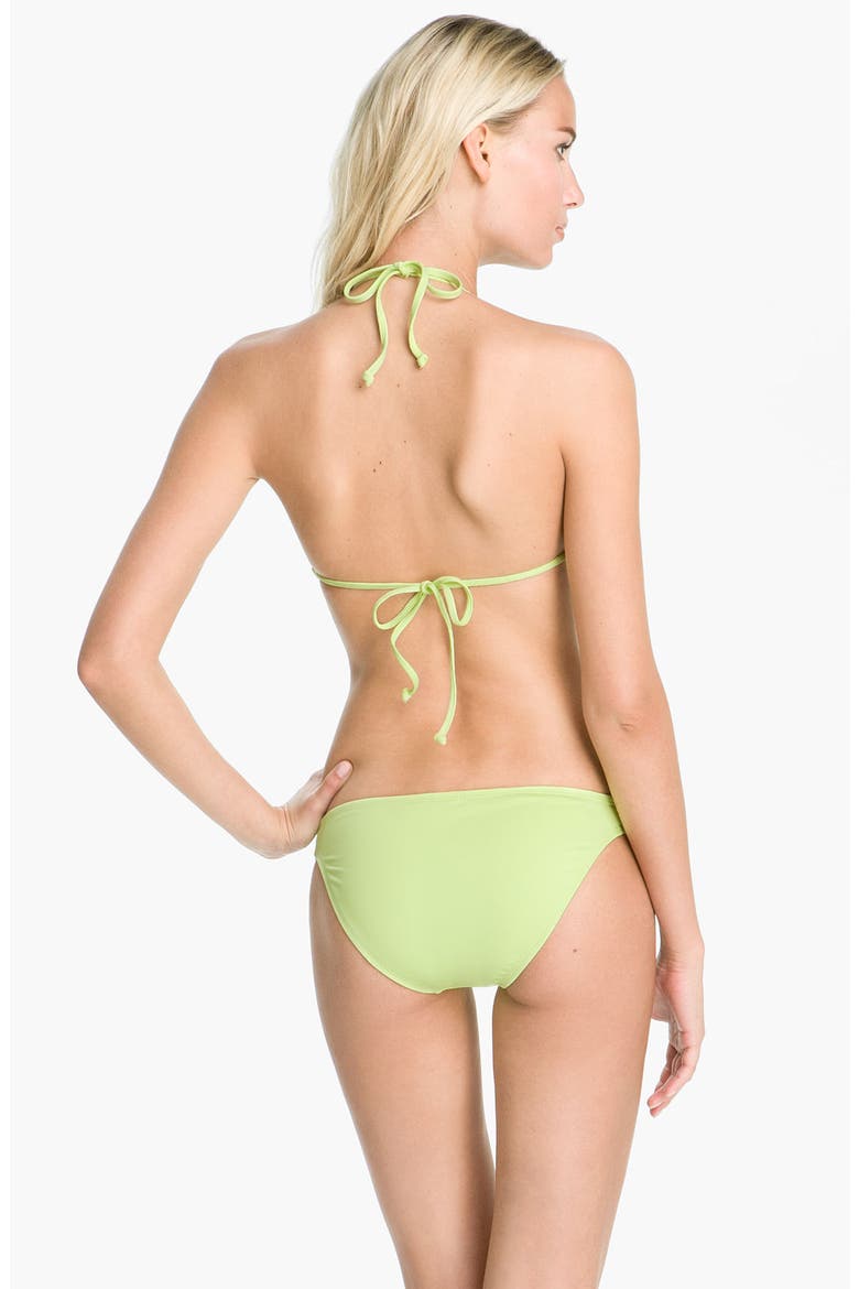 L Space 'Audrey Fringe' Bikini Top, Alternate, color, CITRUS