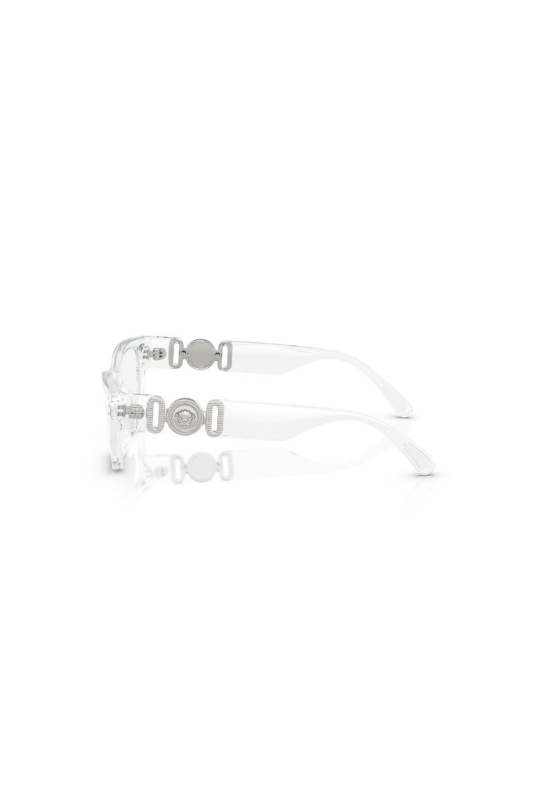 46mm Round optical glasses, Alternate, color, Transparent