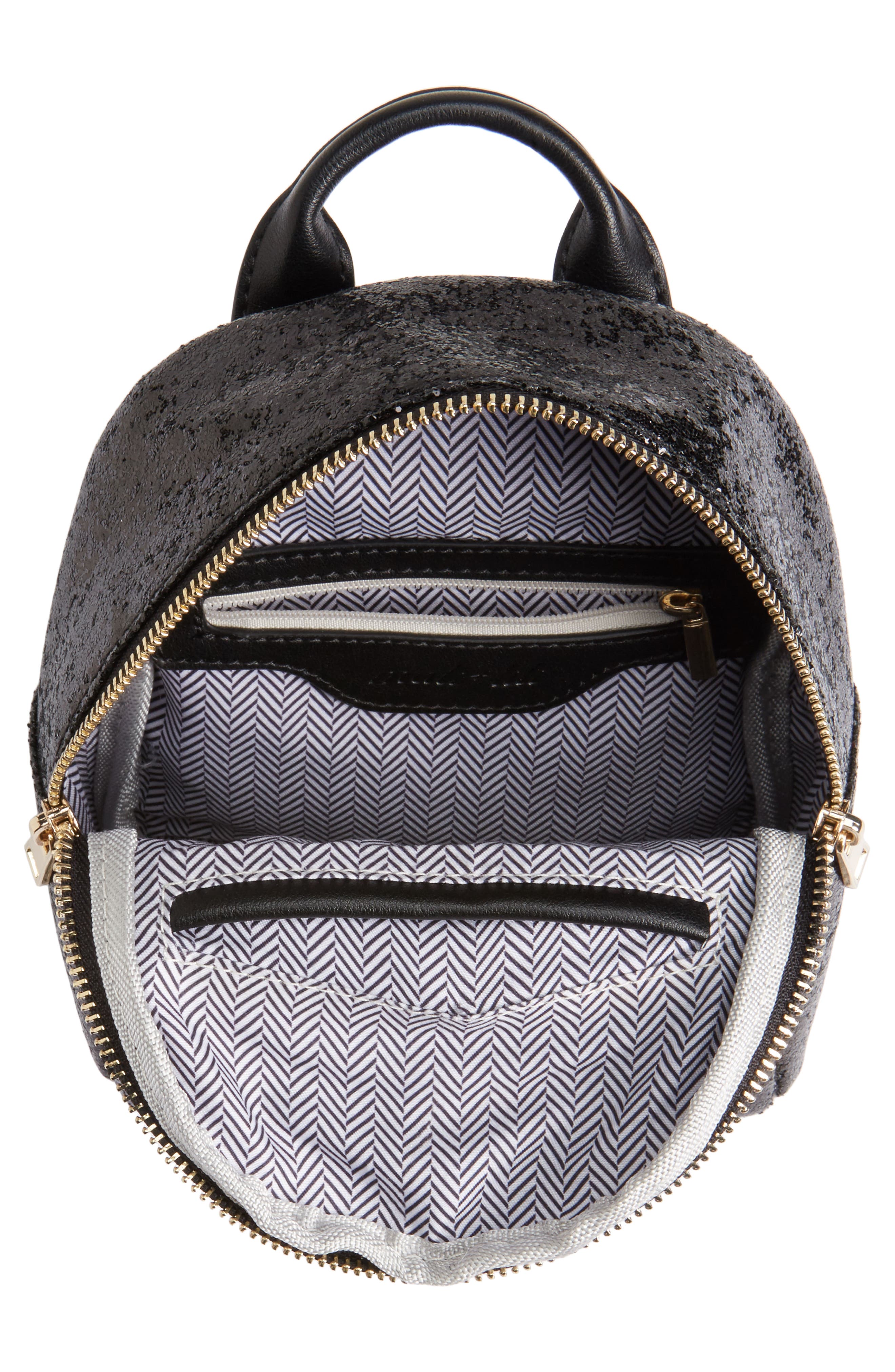 Mali + Lili Glitter Vegan Leather Backpack, Alternate, color, 