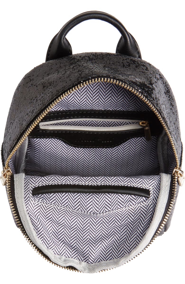 Mali + Lili Glitter Vegan Leather Backpack, Alternate, color,