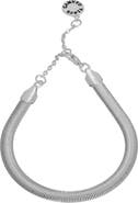 Vince Camuto Sleek Silver Double-Strand Bracelet