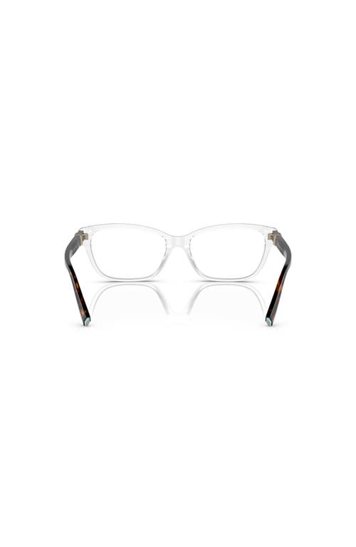 Tiffany & Co . 54mm Rectangle Optical Glasses In Gray