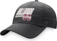 TOP OF THE WORLD Men's Top of the World Charcoal Mississippi State Bulldogs Slice Adjustable Hat