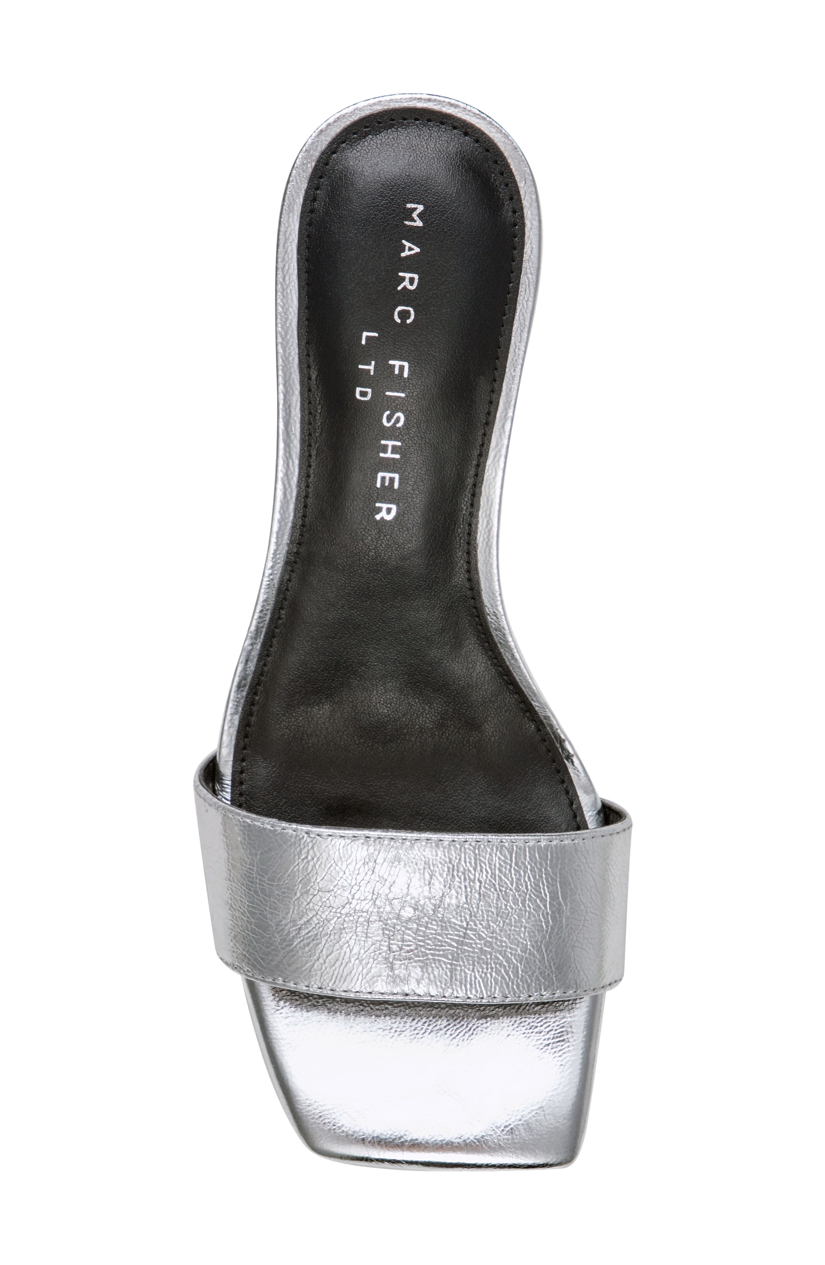 Marc Fisher LTD Sidnee Sandal, Alternate, color, Silver