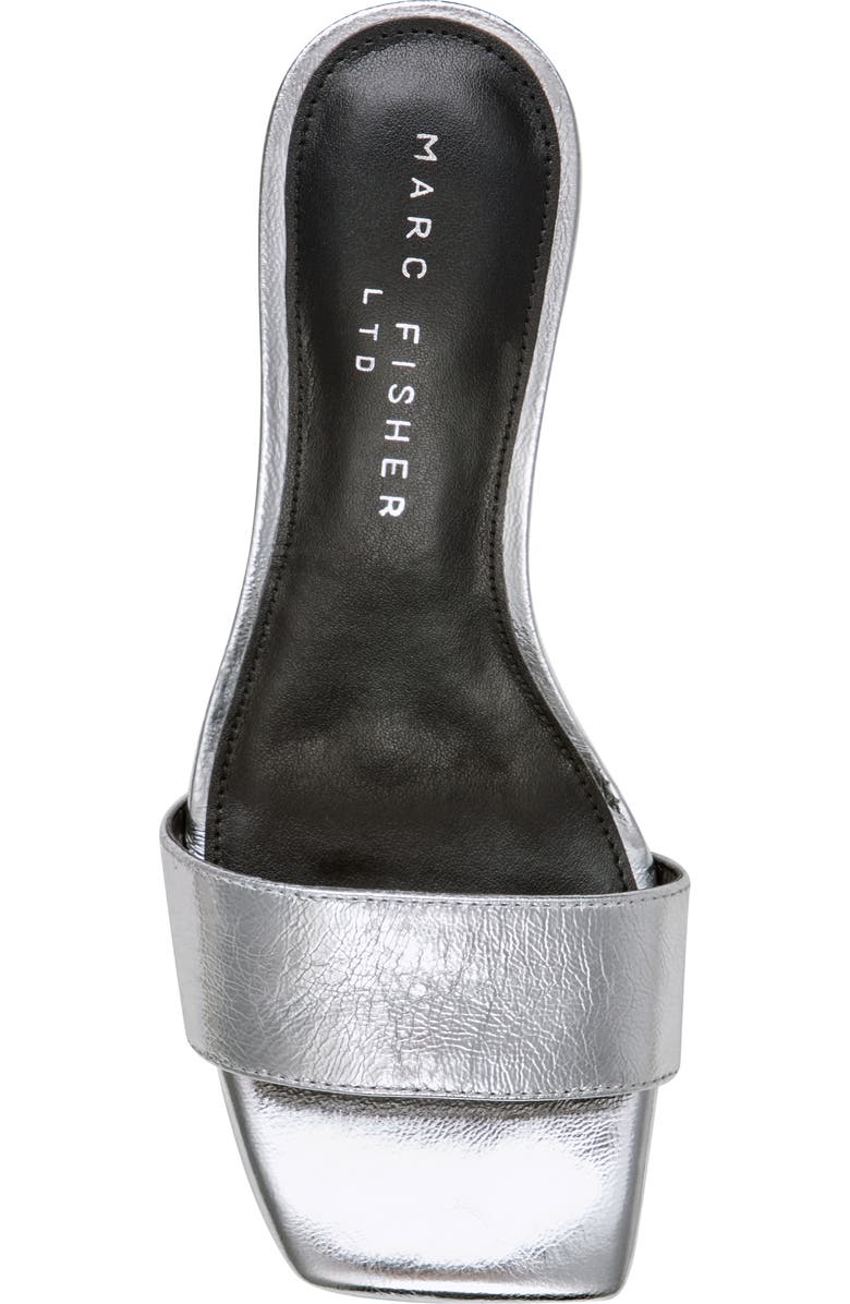 Marc Fisher LTD Sidnee Sandal, Alternate, color, Silver