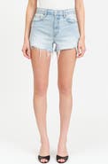 DAZE Troublemaker High Waist Denim Cutoff Shorts