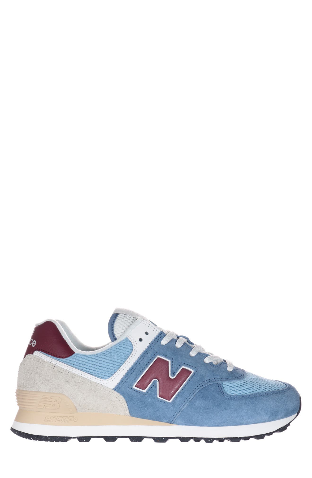 New Balance Gender Inclusive 574 Sneaker, Alternate, color, Shoreline Blue/ Stillwater
