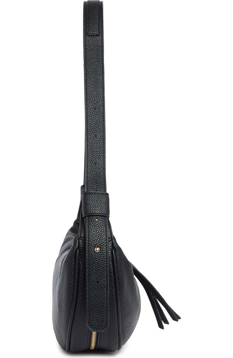 Melie Bianco Hayden Faux Leather Crossbody Bag, Alternate, color, Black