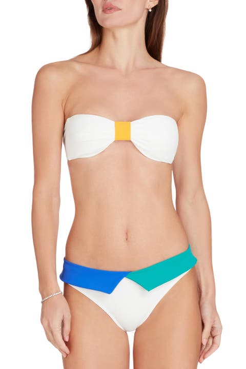 Capri colorblock Bikini Bottom