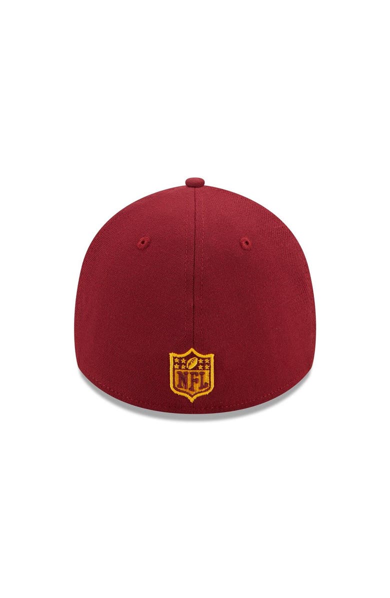 New Era Men's New Era Gold/Burgundy Washington Commanders Shattered 39THIRTY Flex Hat, Alternate, color, Gold