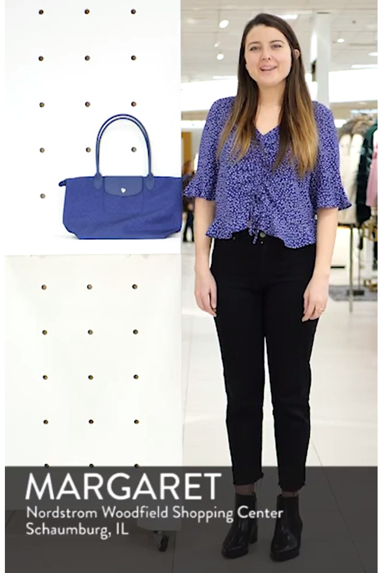Le Pliage Jeans Small Shoulder Bag video