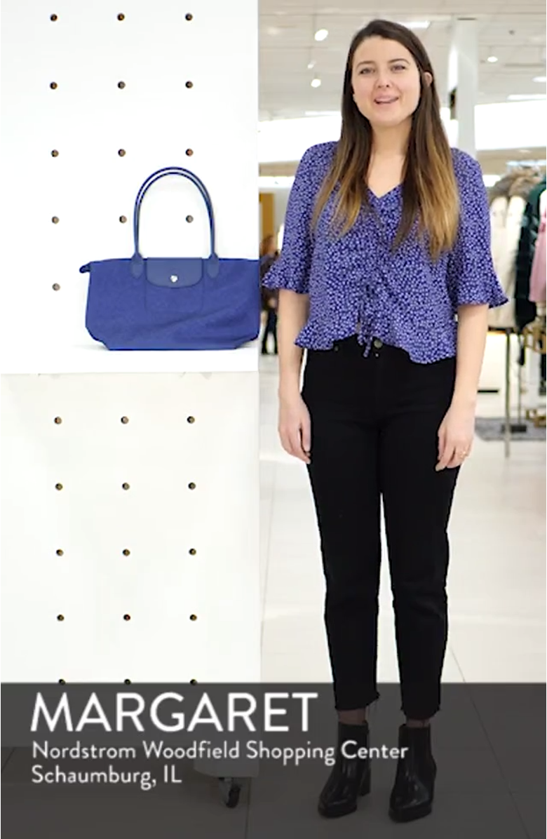 Le Pliage Jeans Small Shoulder Bag, sales video thumbnail