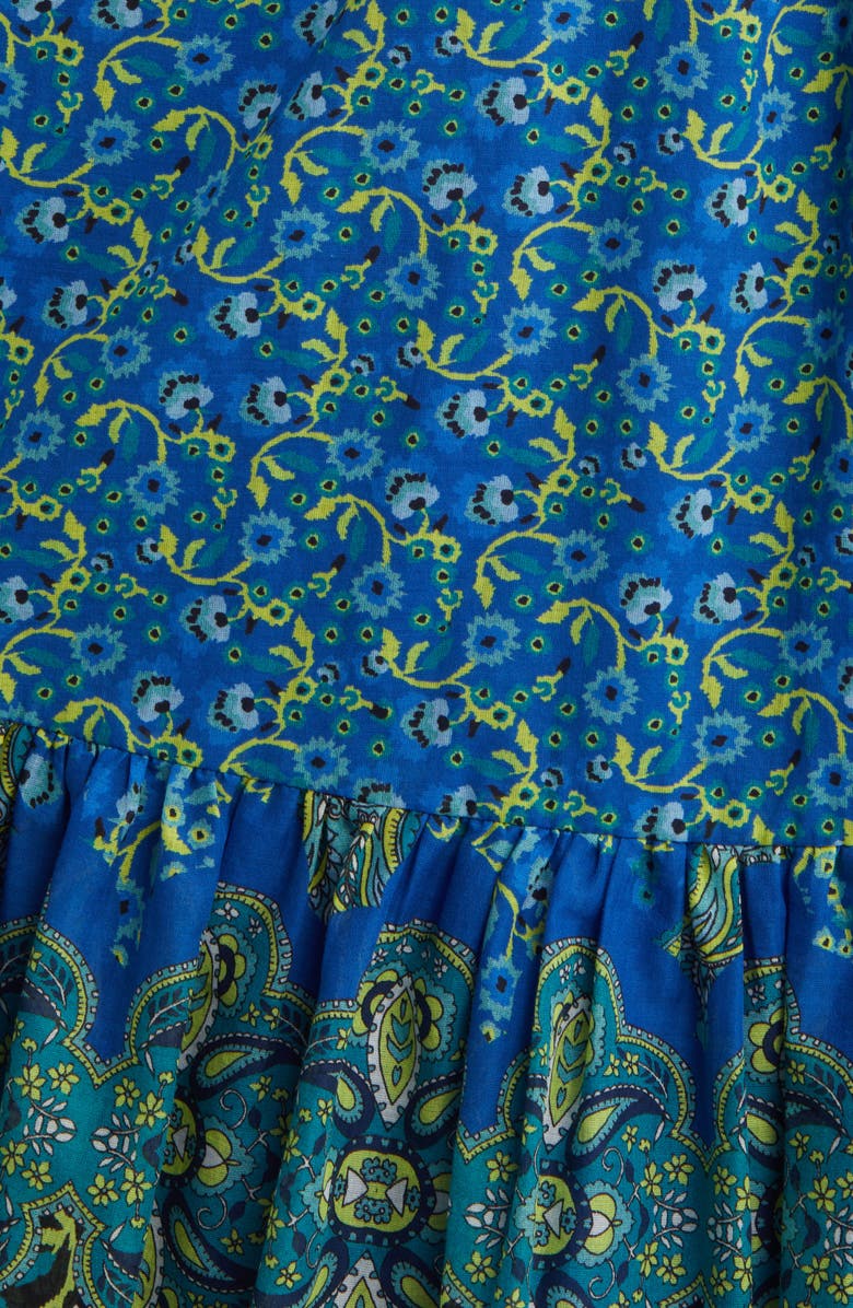 KOBI HALPERIN Luanne Tie Waist A-Line Voile Dress, Alternate, color, 