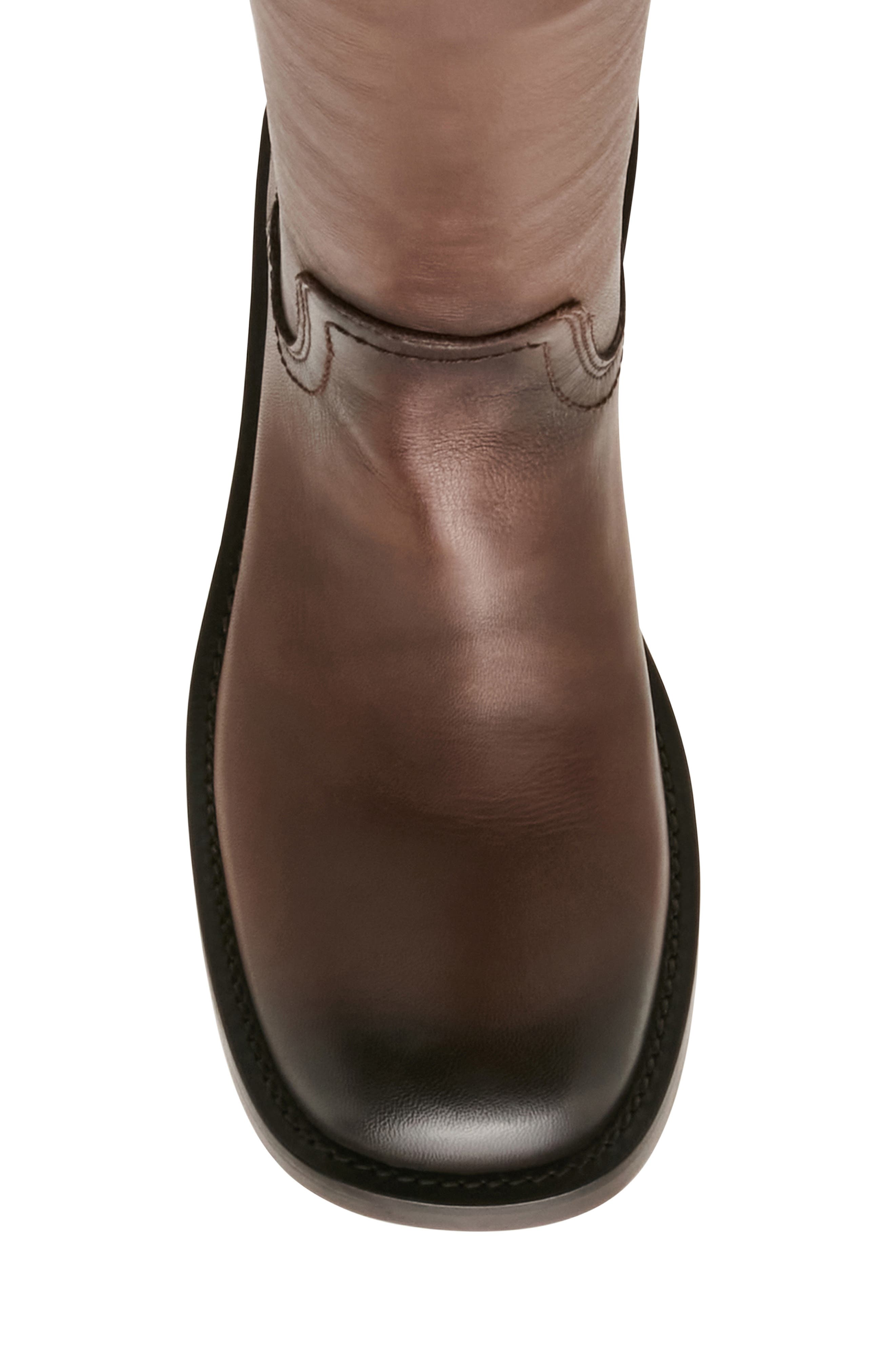 Rubi Knee High Boot, Alternate, color, BROWN LEATHER