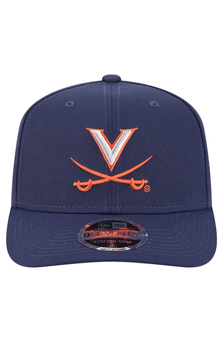 New Era Men
s New Era  Navy Virginia Cavaliers Team 9SEVENTY Adjustable Hat, Alternate, color, Navy