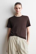 COS Crew-Neck Linen T-Shirt