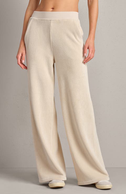 Corduroy Wide Leg Pants