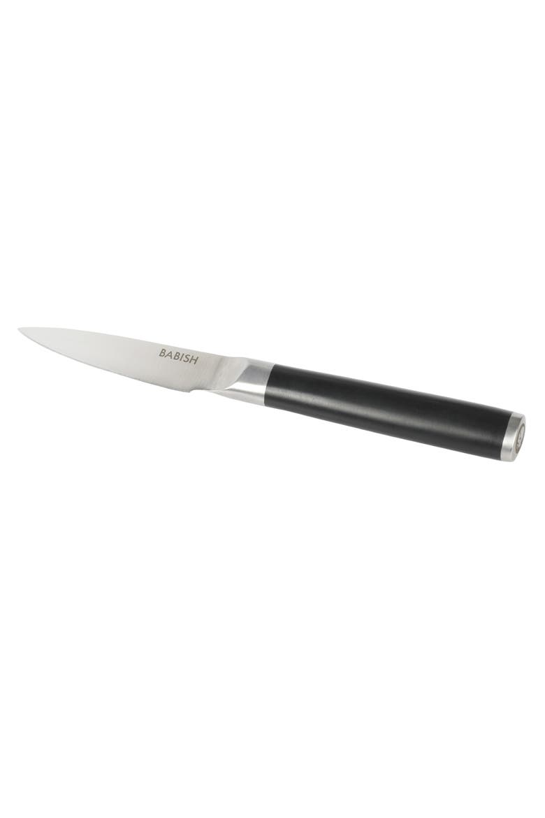 High Carbon 1.4116 German Steel 3.5 Inch Paring Knife, Alternate, color, Silver