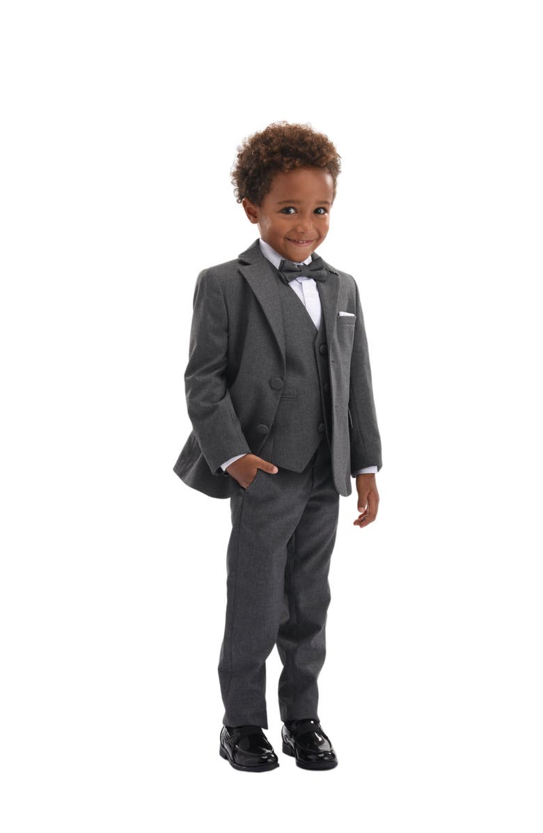 MOUSTACHE Peak Lapel Tuxedo, Alternate, color, Gray