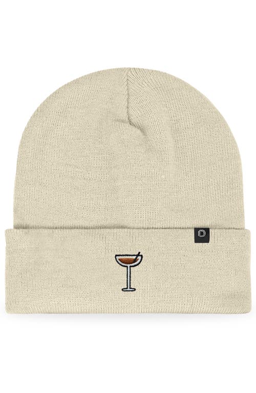 Dalix Espresso Martini Beanie Cap In Sand