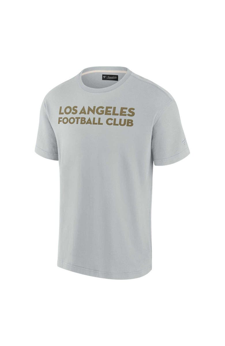Fanatics Signature Unisex Fanatics Signature Gray LAFC Elements Super Soft Short Sleeve T-Shirt, Alternate, color, Gray