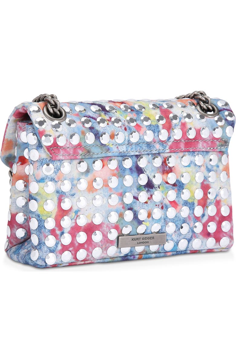 Kurt Geiger London Mini Kensington Sequin Fabric Convertible Crossbody Bag, Alternate, color,