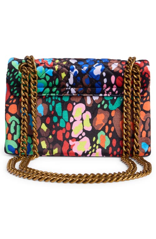 Kurt Geiger London Mini Brixton Velvet Crossbody Bag In Multi