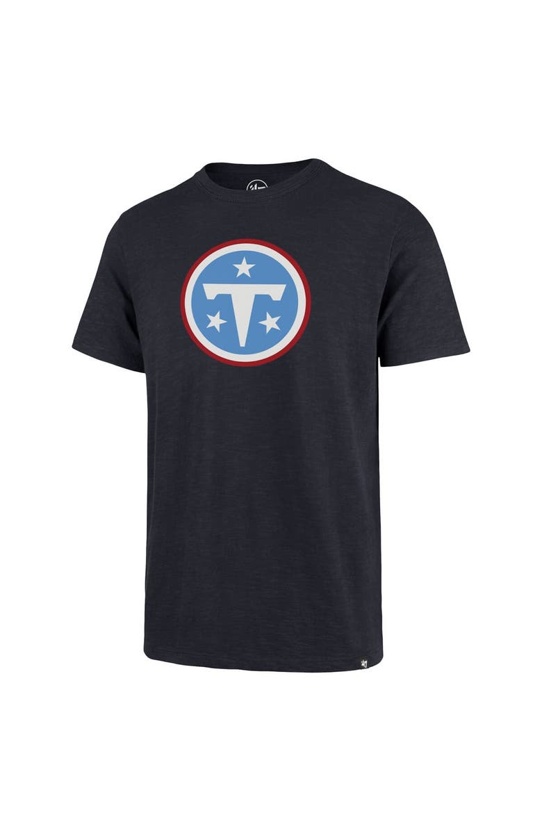 '47 Men's '47  Navy Tennessee Titans Scrum T-Shirt, Alternate, color, Navy