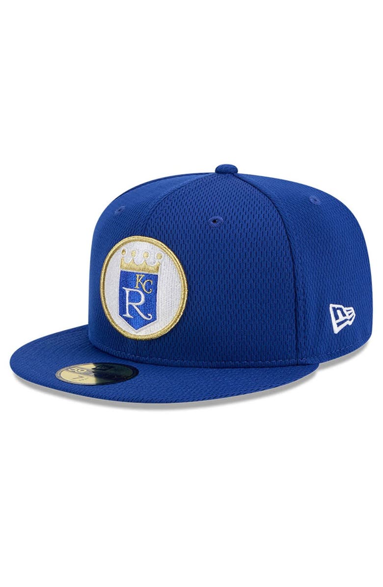 New Era Men's New Era Royal Kansas City Royals 2025 MLB Clubhouse 59FIFTY Fitted Hat, Main, color, 