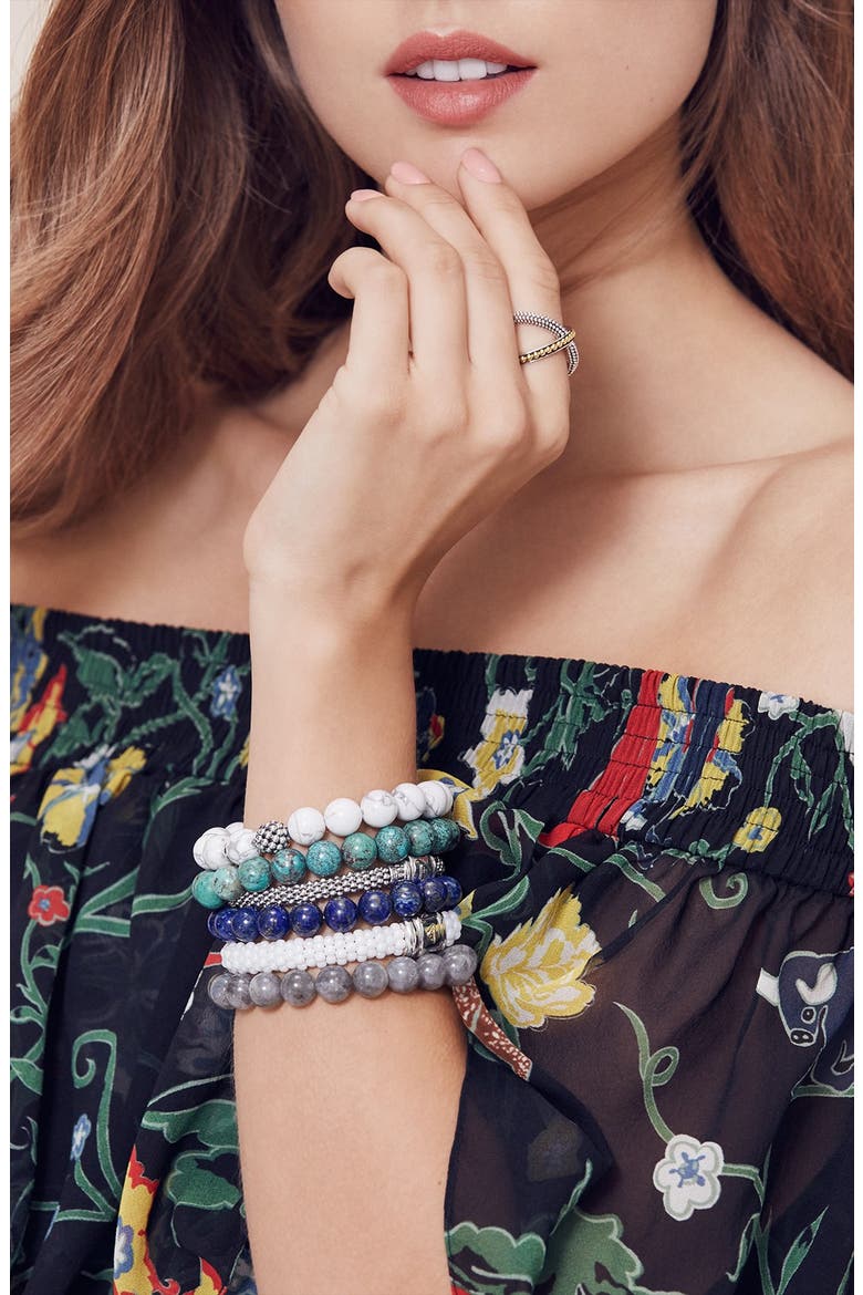 Bead Stretch Bracelet, Alternate, color, JADE