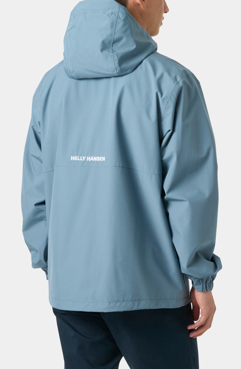 Helly Hansen Sandoy Waterproof Rain Jacket, Alternate, color, Washed Navy