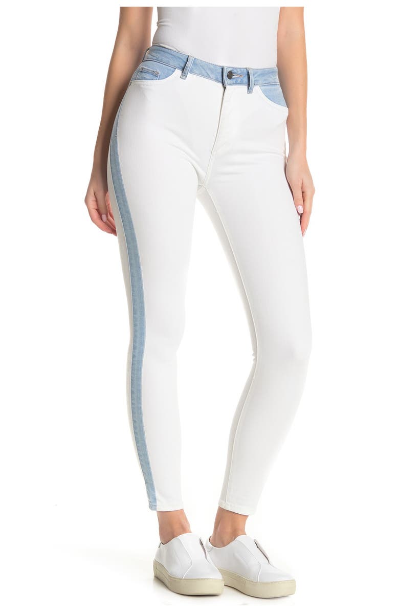 DL1961 Farrow High Waist Crop Skinny Jeans, Main, color,