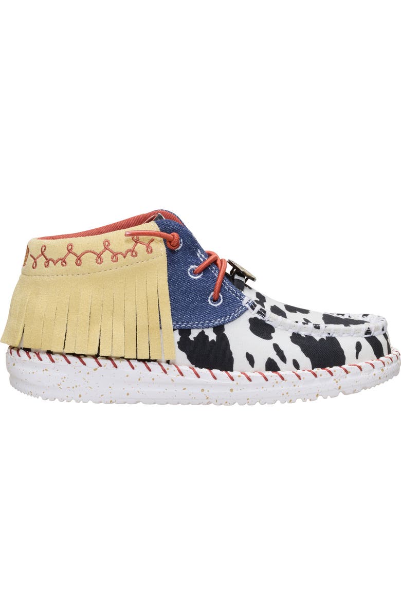 Hey Dude x Toy Story Wendy Jessie Slip-On, Alternate, color, White/ Faded Denim