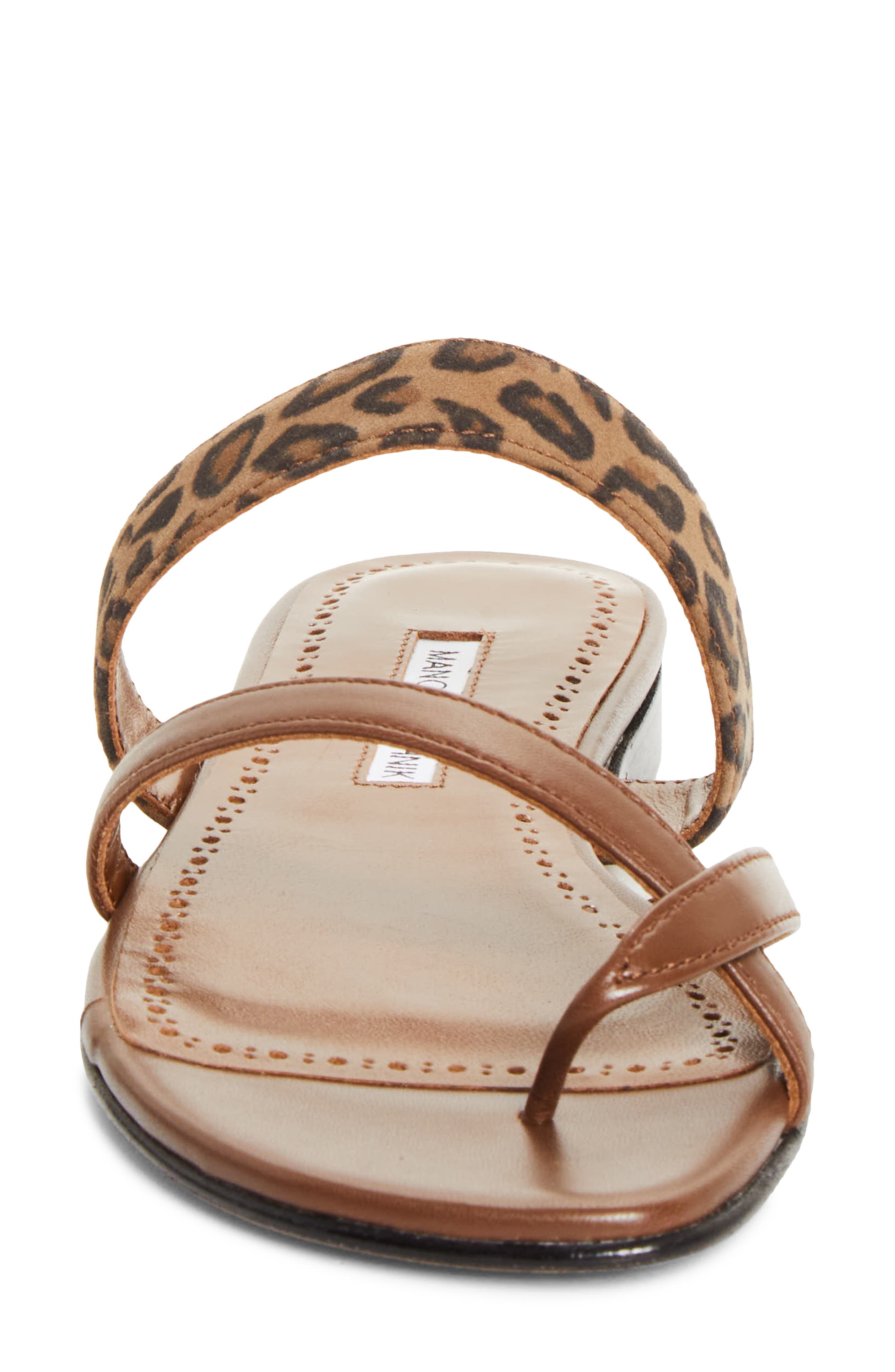 Manolo Blahnik Susa Crossover Sandal, Alternate, color, 