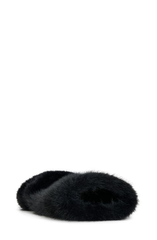 Azalea Wang Lisboa Cuffed Faux Fur Bootie In Multi