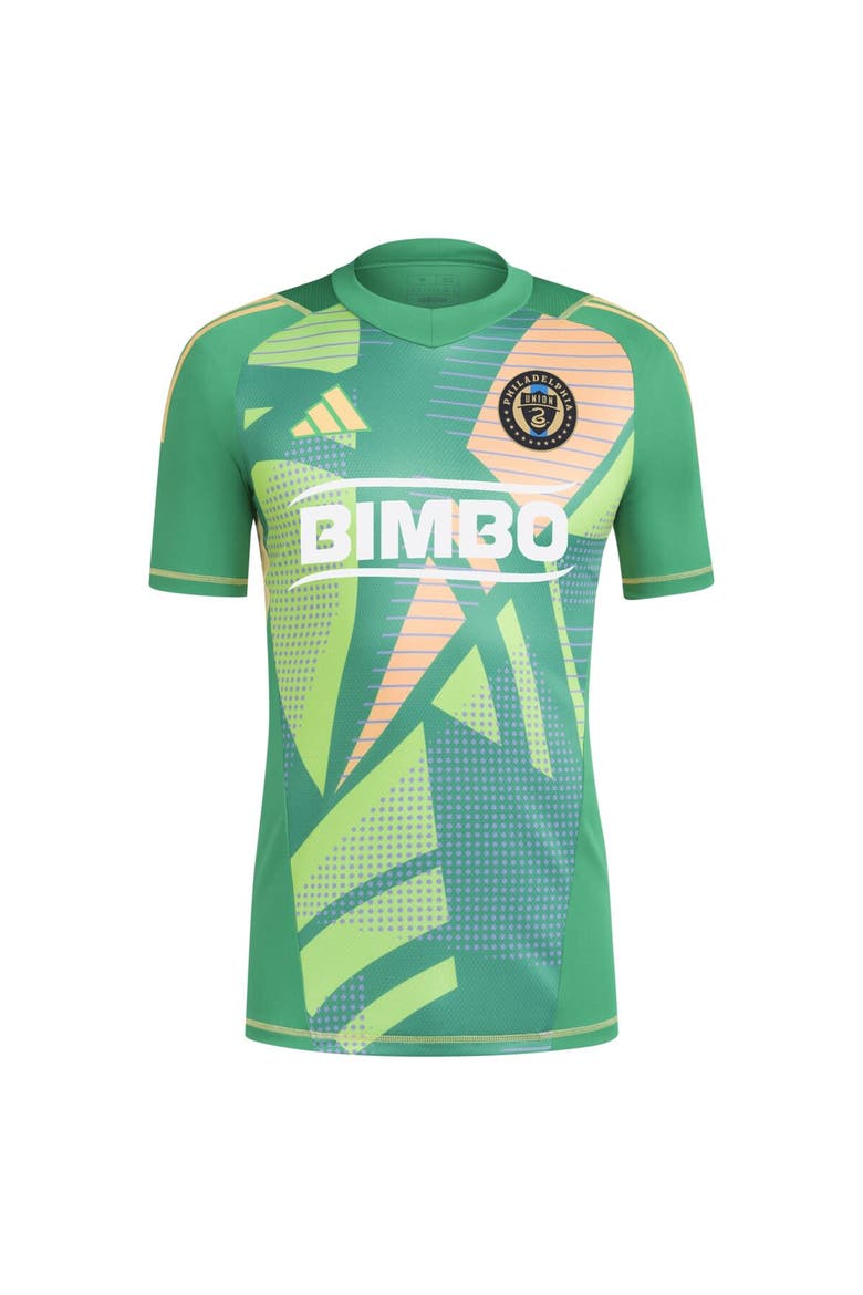 Men's adidas Green Philadelphia Union 2024 Goalkeeper Jersey, Alternate, color, Green