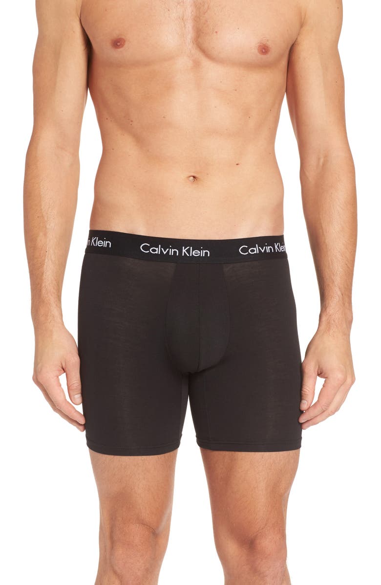 Calvin Klein Body 3-Pack Stretch Modal Boxer Briefs, Alternate, color,