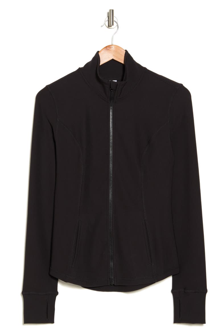 Altitude Full Zip Performance Jacket, Alternate, color, BLACK